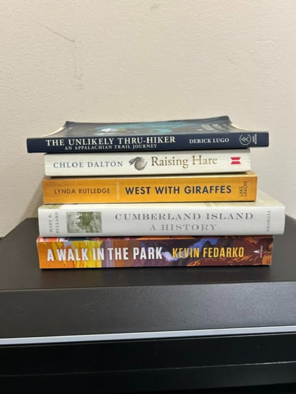 Nature & Adventure Paperback Book Bundle West with Giraffes 5 Books